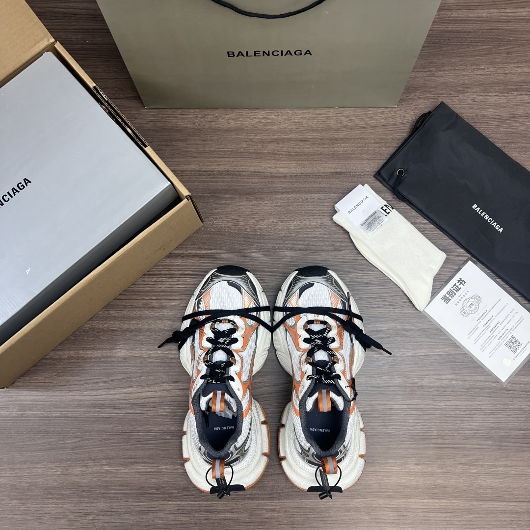 Balenciaga Balenciaga Phantom Sneaker 巴黎世家全新做旧 #3XL 十代灰橙色潮流跑鞋