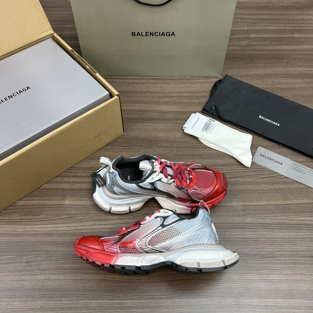 Balenciaga Balenciaga Phantom Sneaker 巴黎世家全新做旧 #3XL 十代银灰红渐变潮流跑鞋