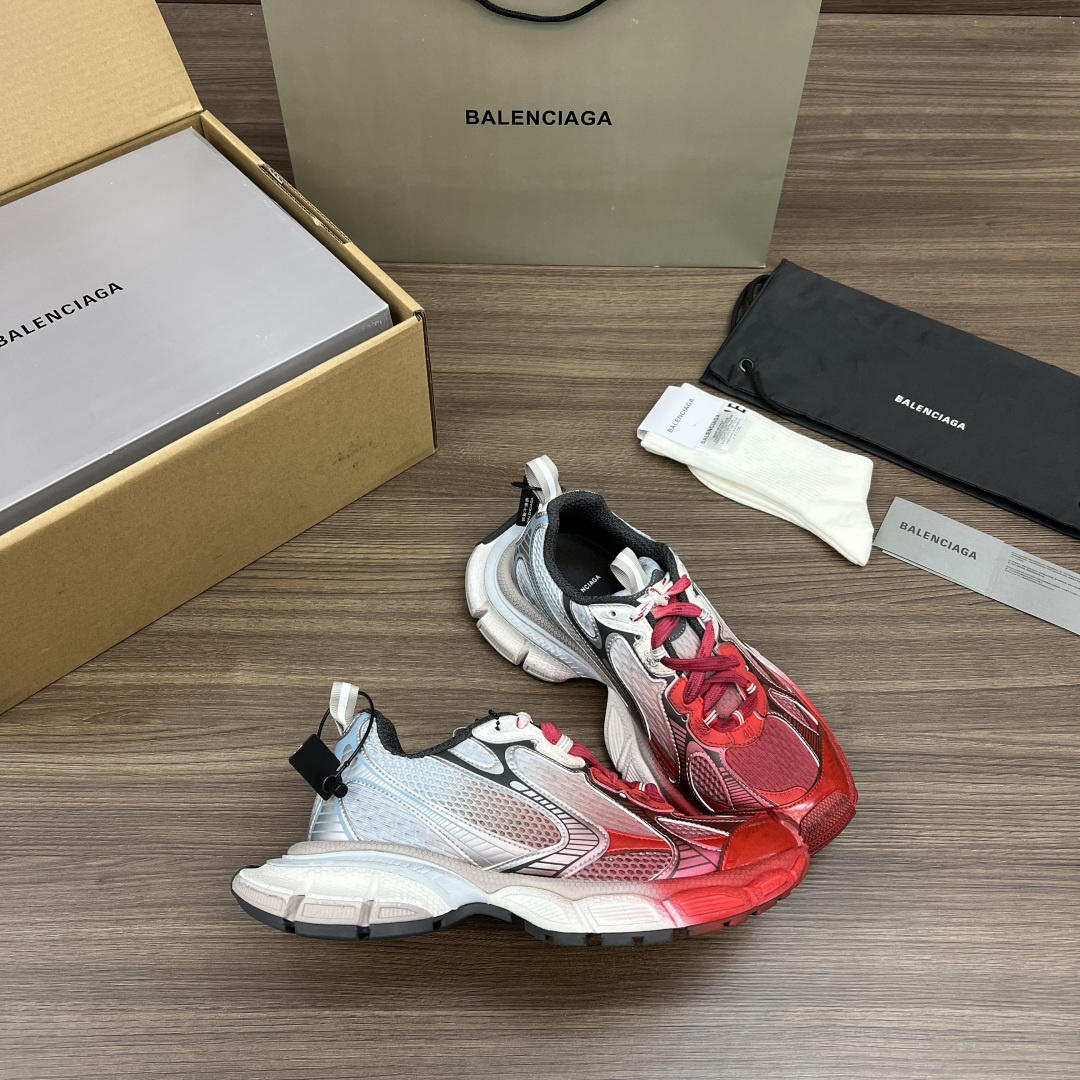 Balenciaga Balenciaga Phantom Sneaker 巴黎世家全新做旧 #3XL 十代银灰红渐变潮流跑鞋
