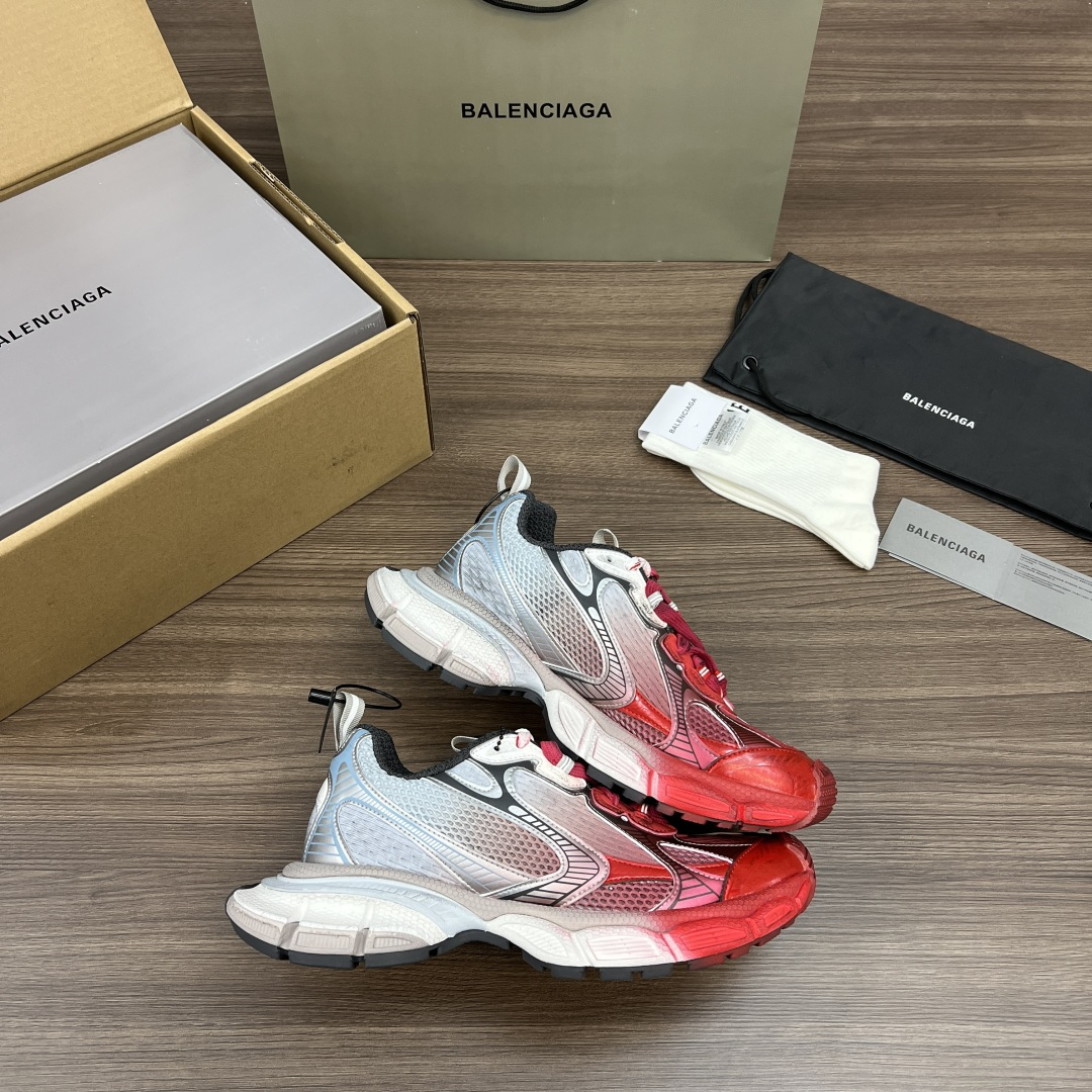Balenciaga Balenciaga Phantom Sneaker 巴黎世家全新做旧 #3XL 十代银灰红渐变潮流跑鞋