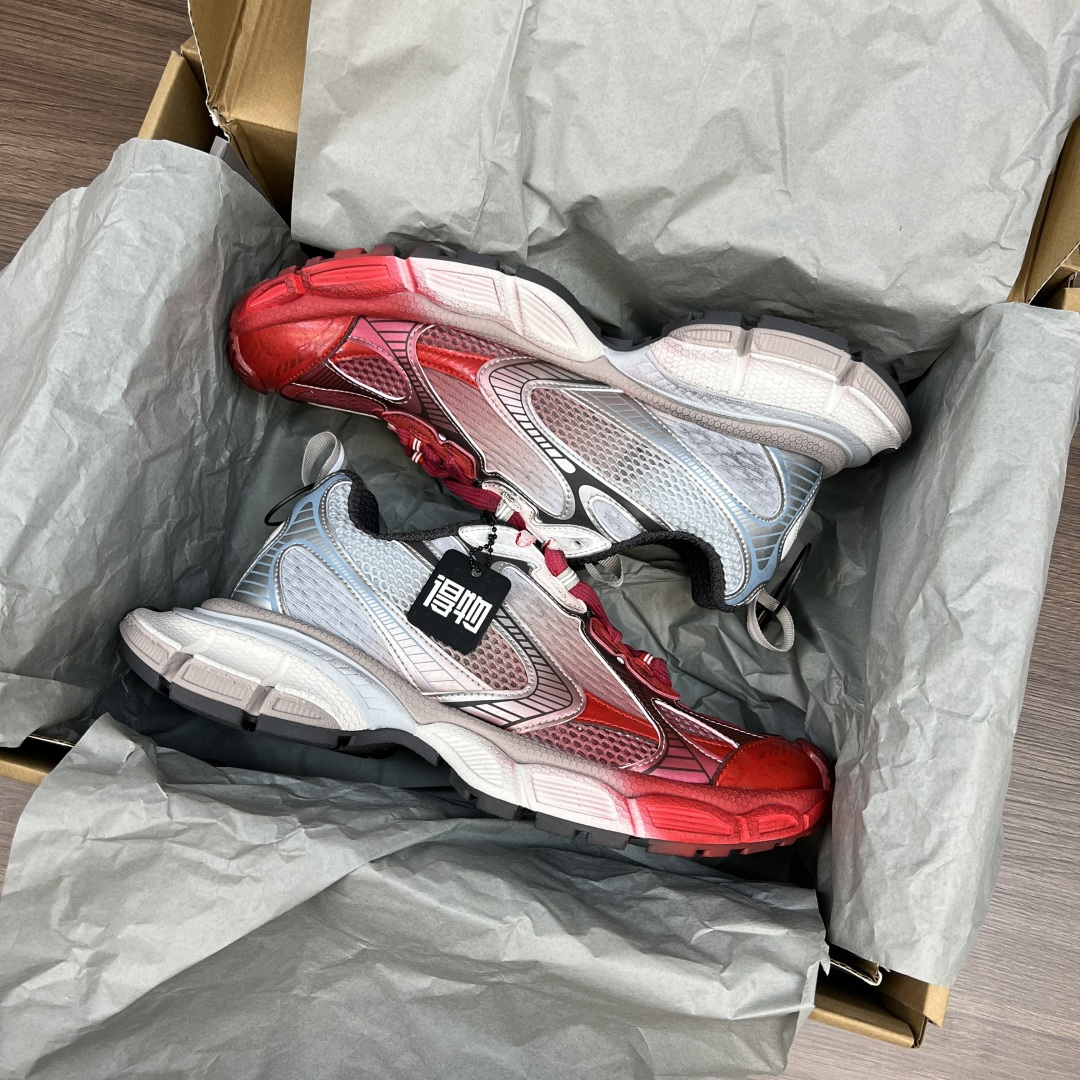 Balenciaga Balenciaga Phantom Sneaker 巴黎世家全新做旧 #3XL 十代银灰红渐变潮流跑鞋