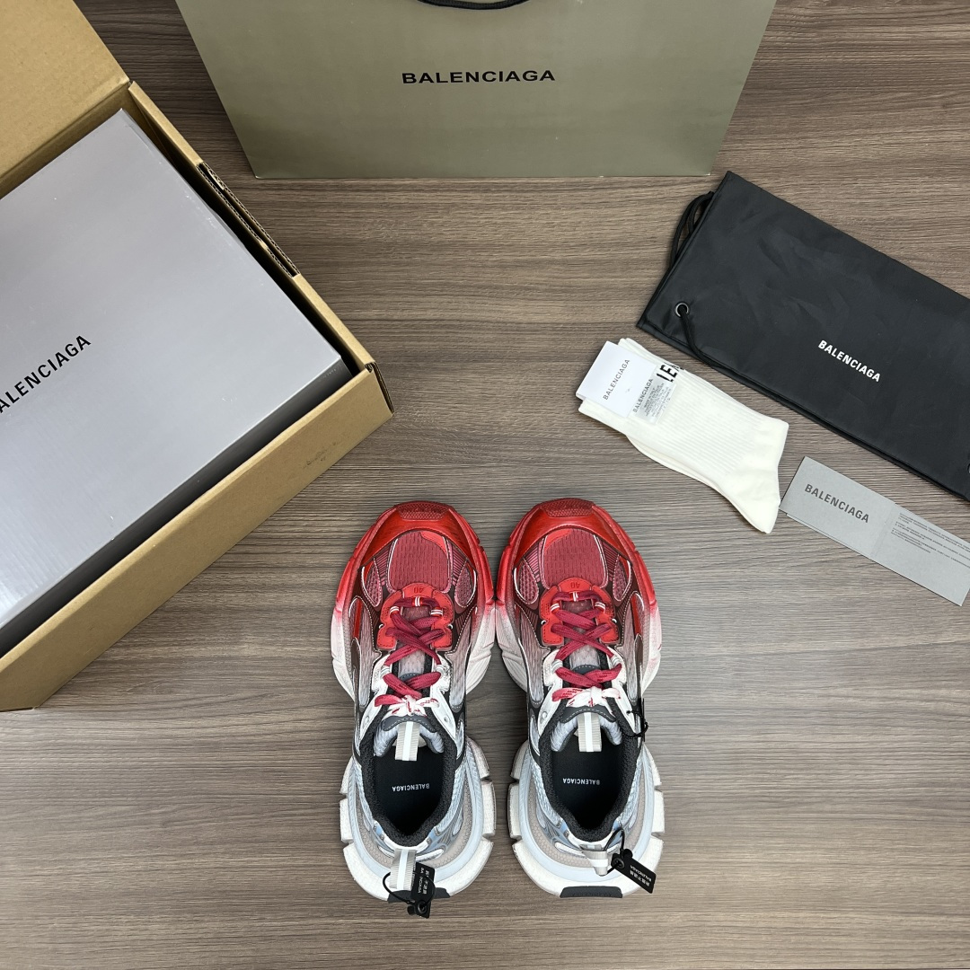 Balenciaga Balenciaga Phantom Sneaker 巴黎世家全新做旧 #3XL 十代银灰红渐变潮流跑鞋