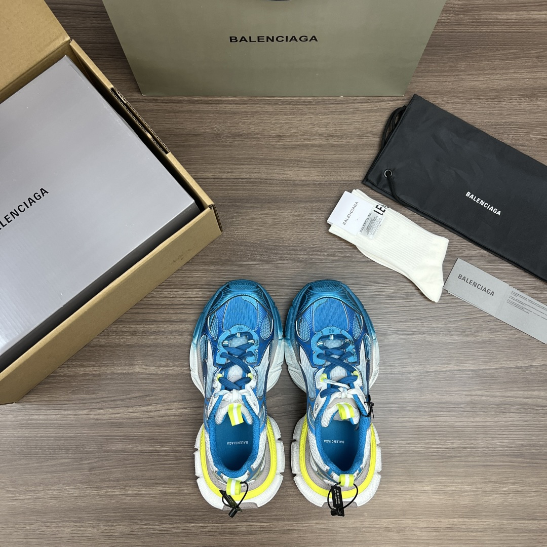 Balenciaga Balenciaga Phantom Sneaker 巴黎世家全新做旧 #3XL 十代白蓝渐变潮流跑鞋