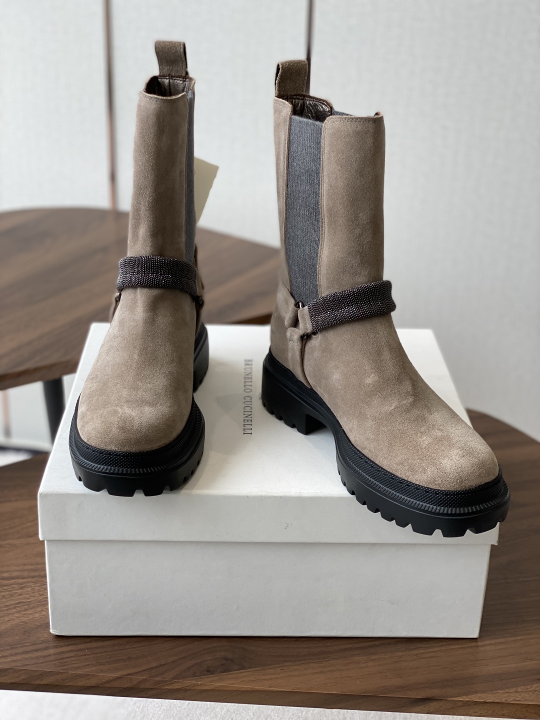 Brunello Cucinelli Suede Leather Ankle Boots - Stylish & Comfortable 5 cmp i1750753068365 6223 0 3