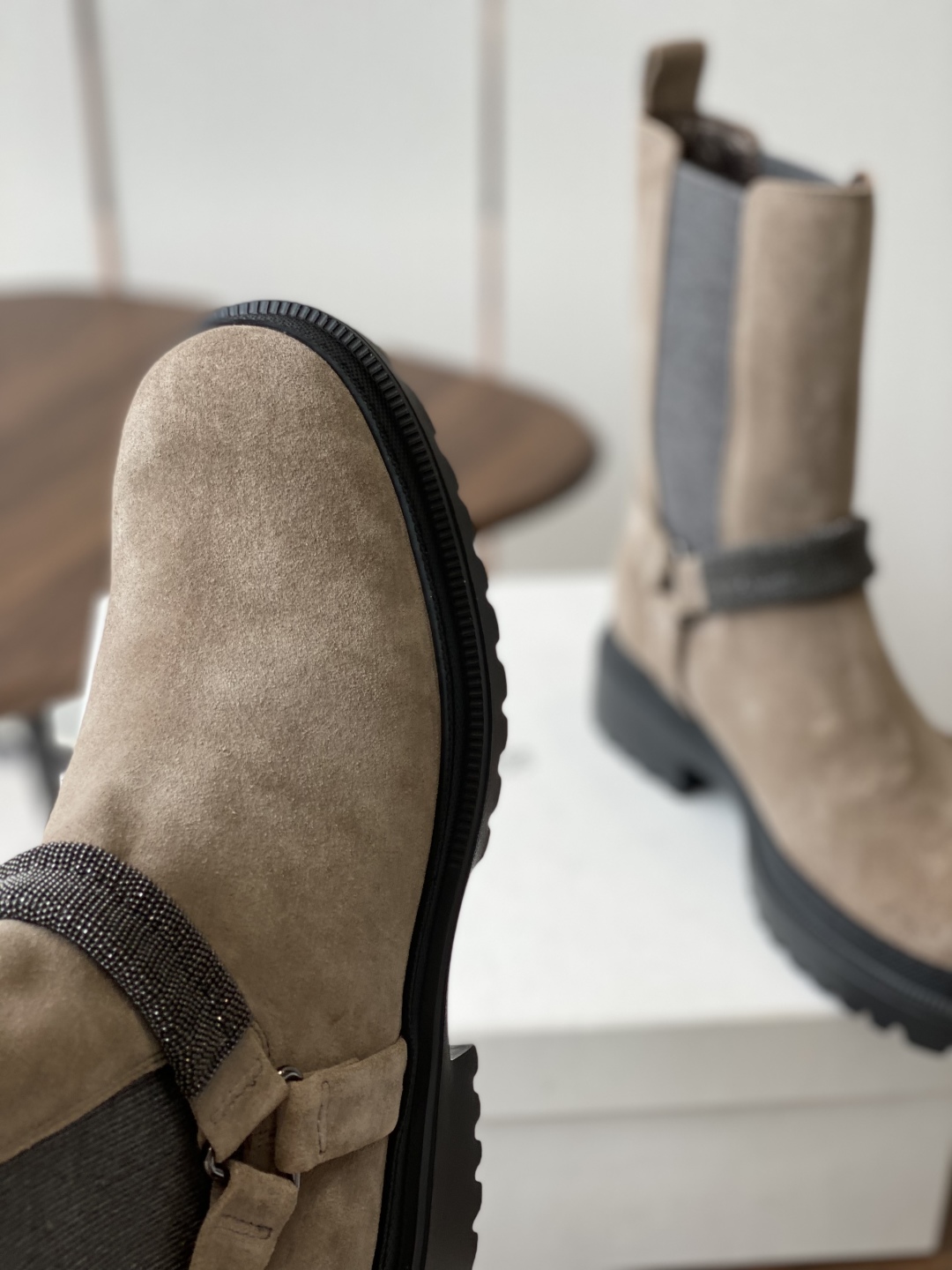Brunello Cucinelli Suede Leather Ankle Boots - Stylish & Comfortable 8 cmp i1750753076292 4847 0 7
