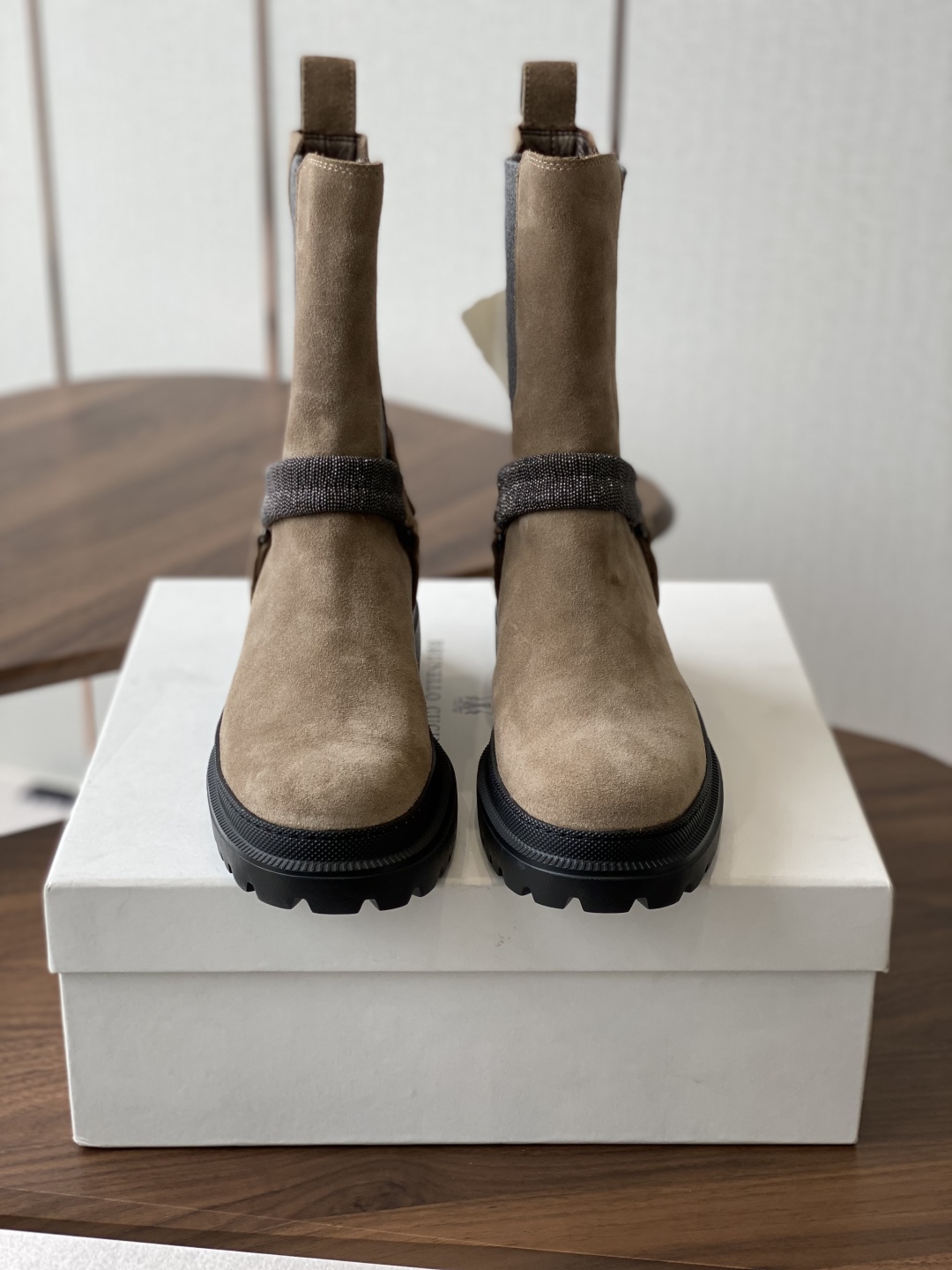 Brunello Cucinelli Suede Leather Ankle Boots - Stylish & Comfortable 2 cmp i1750753076296 7126 0 0