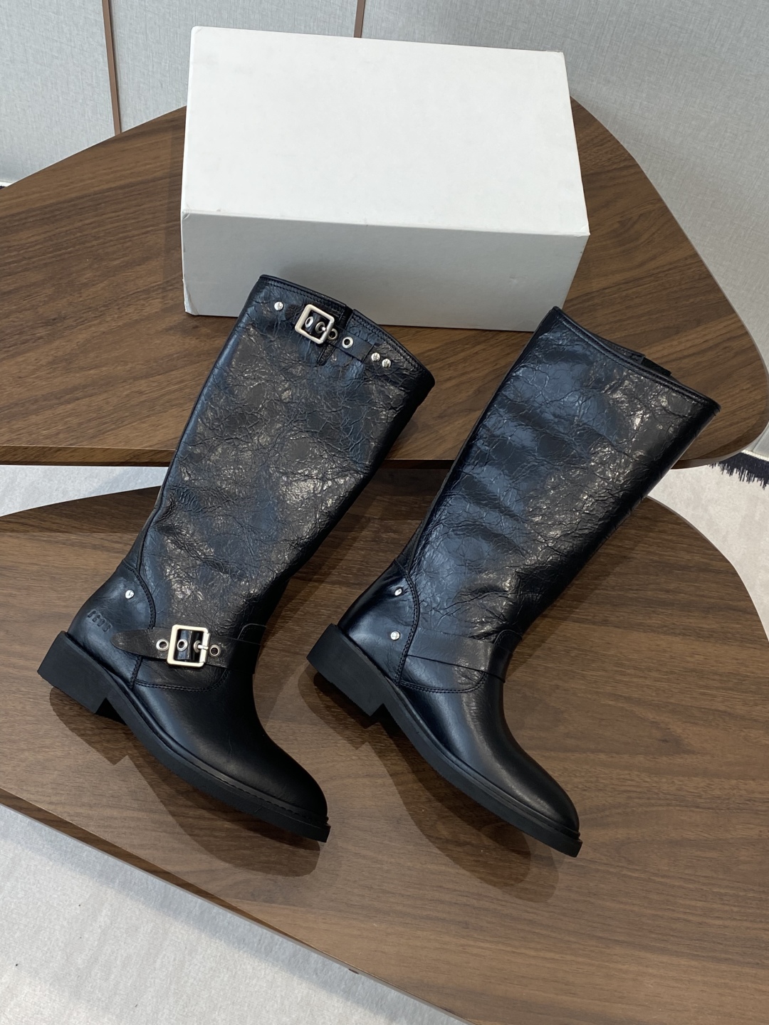 2025 New Western Cowboy Knight Boots: Golden Goose P1325, Cowskin, Size 35-39# - 图片 5