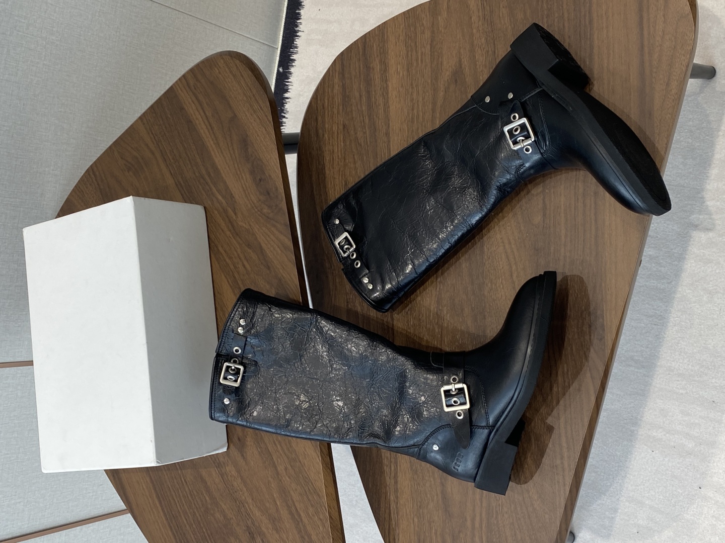 2025 New Western Cowboy Knight Boots: Golden Goose P1325, Cowskin, Size 35-39# - 图片 4