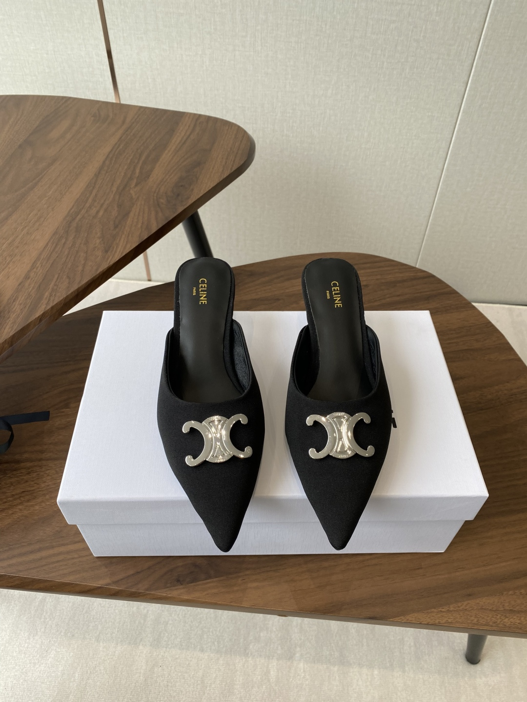 2025SS CELINE Slim Heel Slippers: Top Quality Cowboy Shoes for Thin Legs - 图片 2