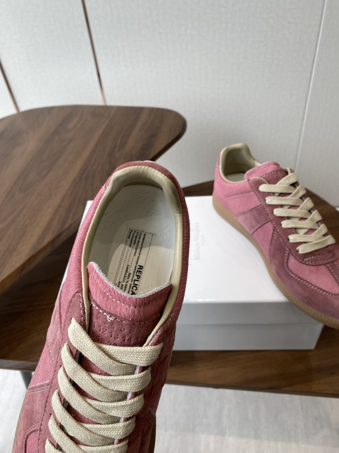 Maison Margiela MM6 Ink Ink Graft Canvas Sneakers: German Design, Comfortable and Stylish - 图片 7