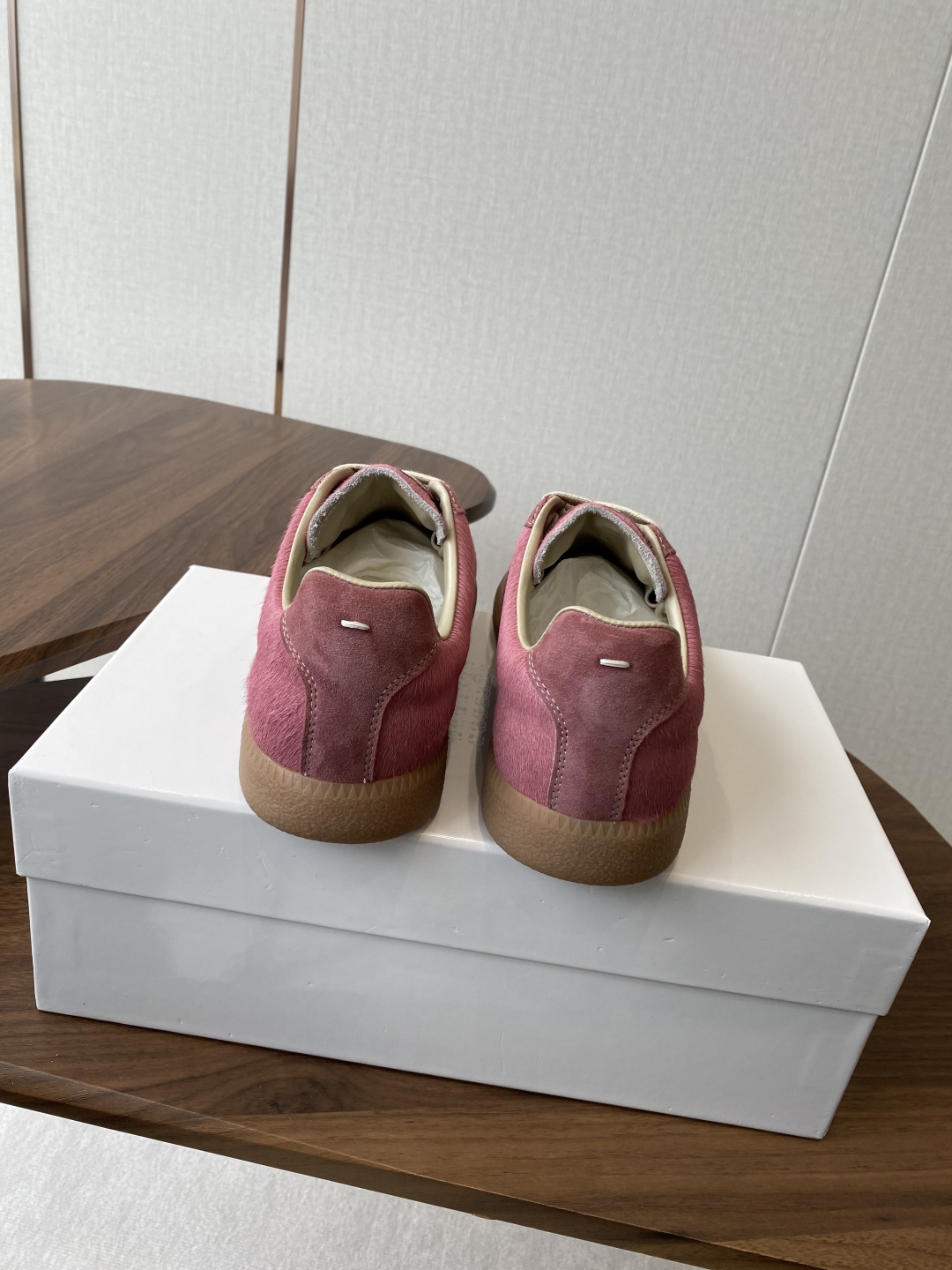 Maison Margiela MM6 Ink Ink Graft Canvas Sneakers: German Design, Comfortable and Stylish - 图片 8