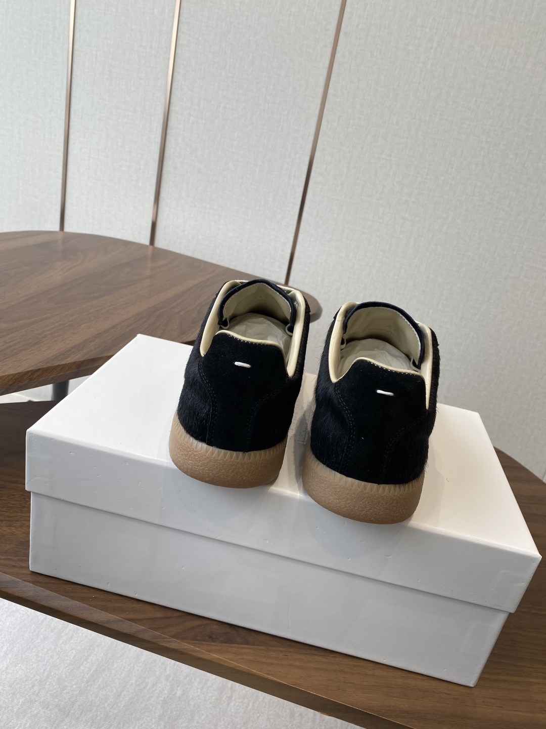 Maison Margiela MM6 Ink Graft Canvas Sneakers: German Design, Comfortable and Stylish Leisure Shoes - 图片 8