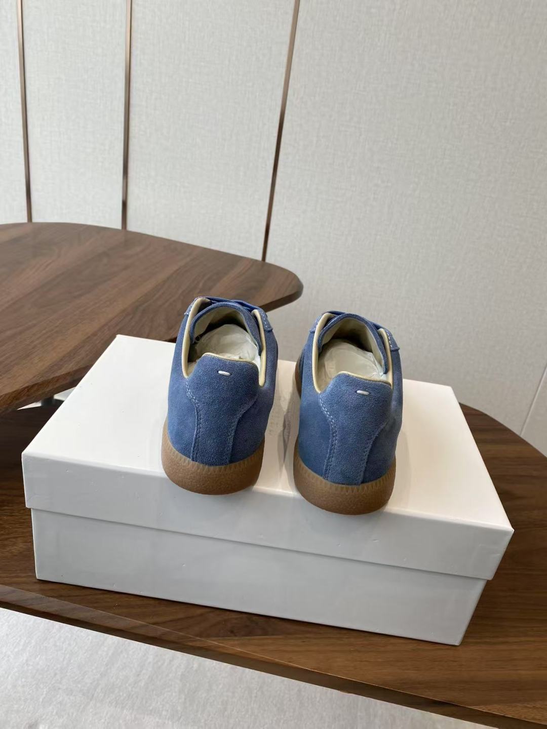 Maison Margiela MM6 Ink Graft Canvas Sneakers: German Style Leisure Shoes for Comfort and Quality - 图片 8