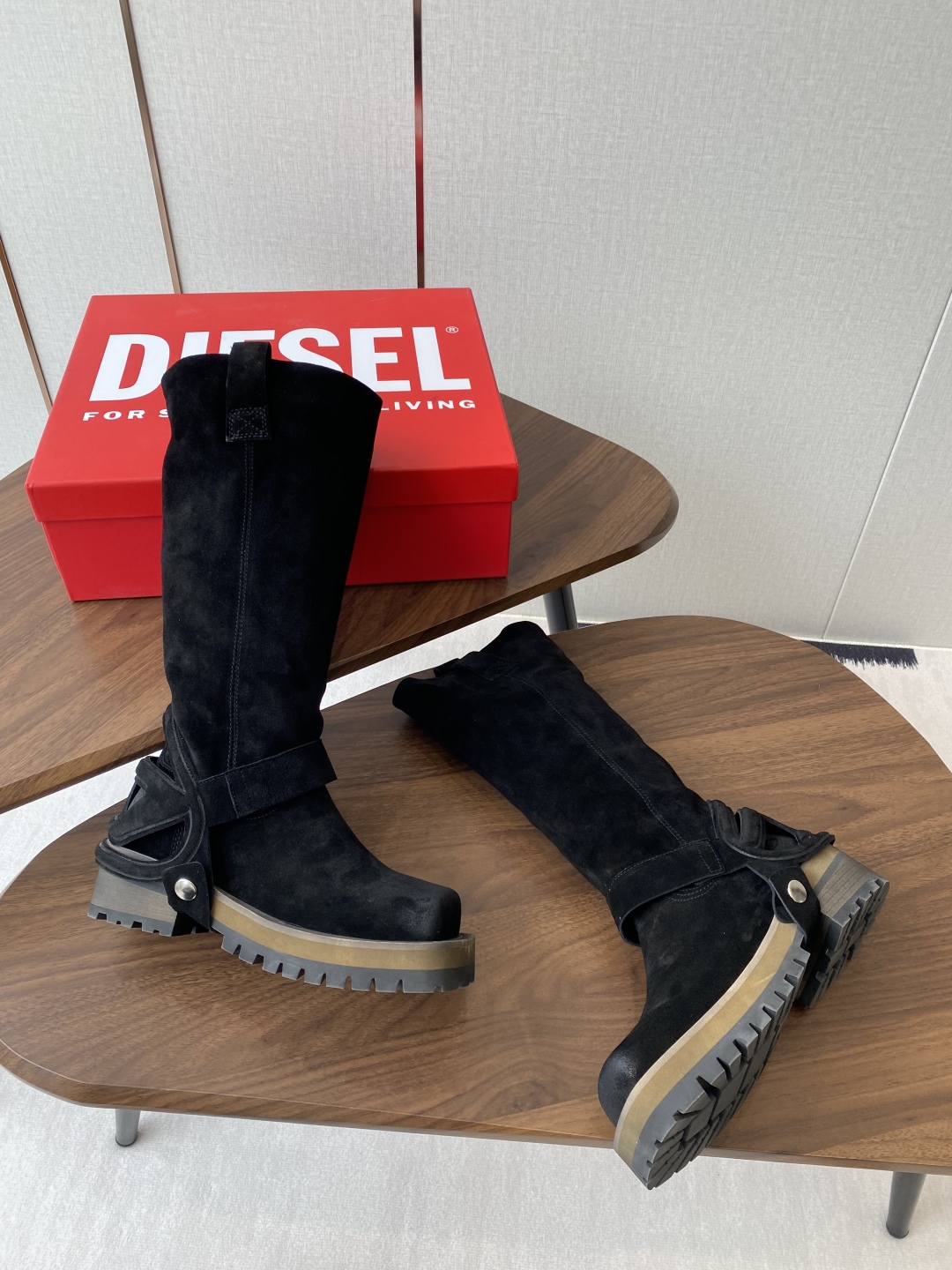 High-Quality Dissel 25s: Stylish Fall/Winter Boots with Sheepskin Lining and 5cm Heel - 图片 6