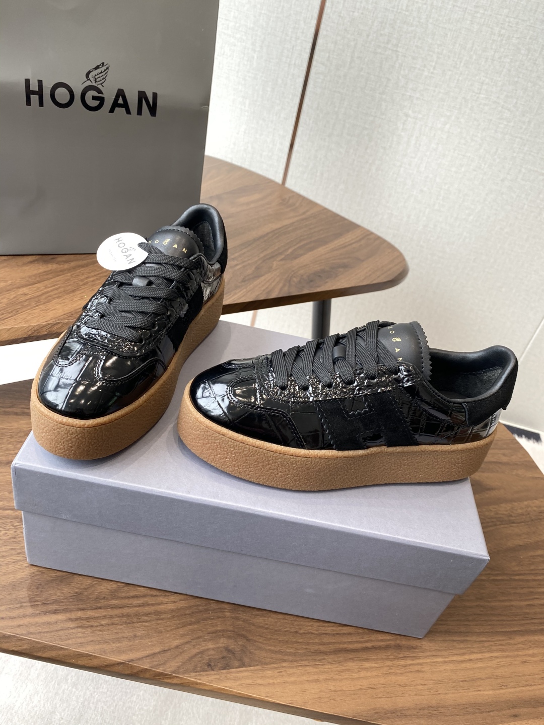 Hogan H-Stripes: Italian Crafted Comfort and Style in Sports Shoes