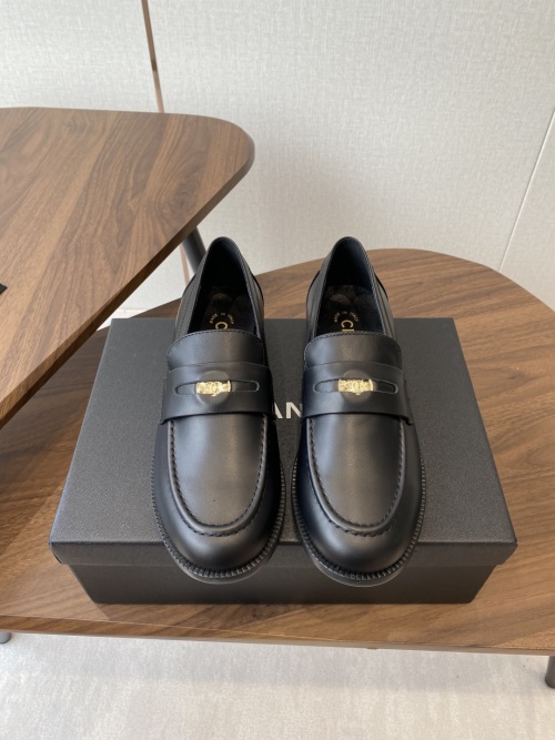 Chanel Loafers Women's Classic Leather Slip-On Shoes 1 Chanel Loafers Women's Classic Leather Slip-On Shoes