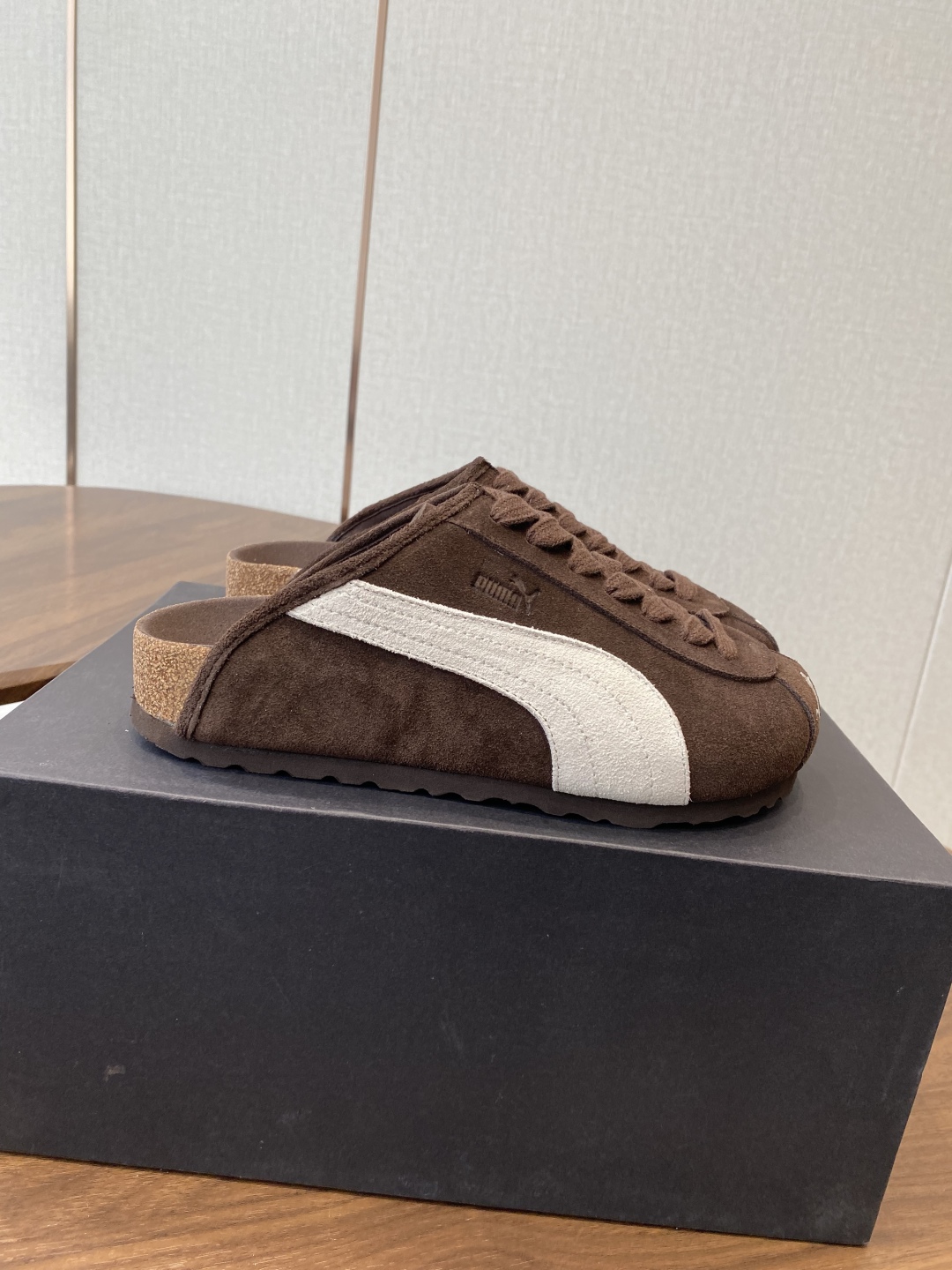 Puma x Birkenstock Sabots en Cuir Suede pour Homme et Femme