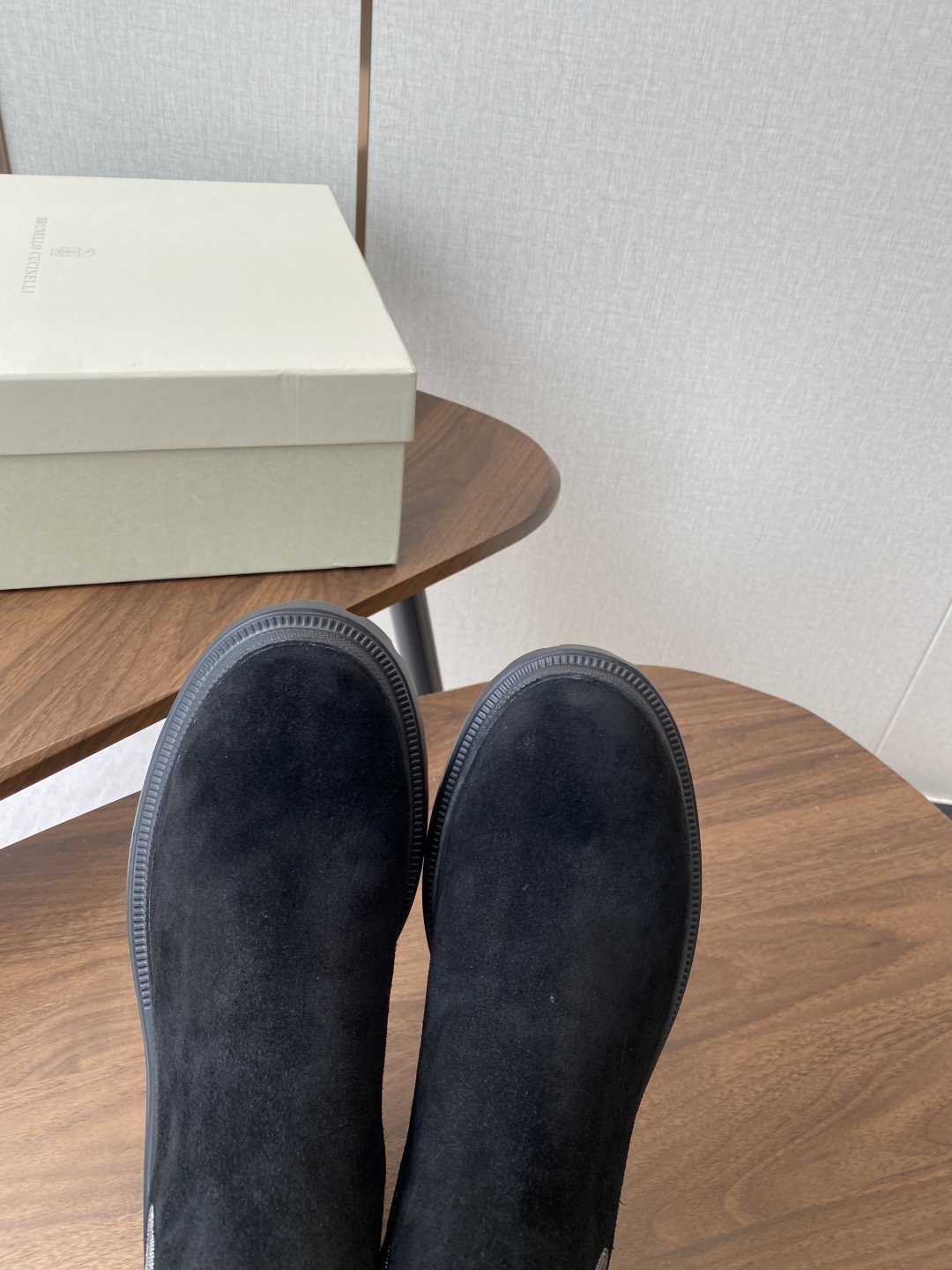 Brunello Cucinelli Women's Black Suede Chelsea Boots - New Arrival 7 cmp i1756542901137 6324 0 5