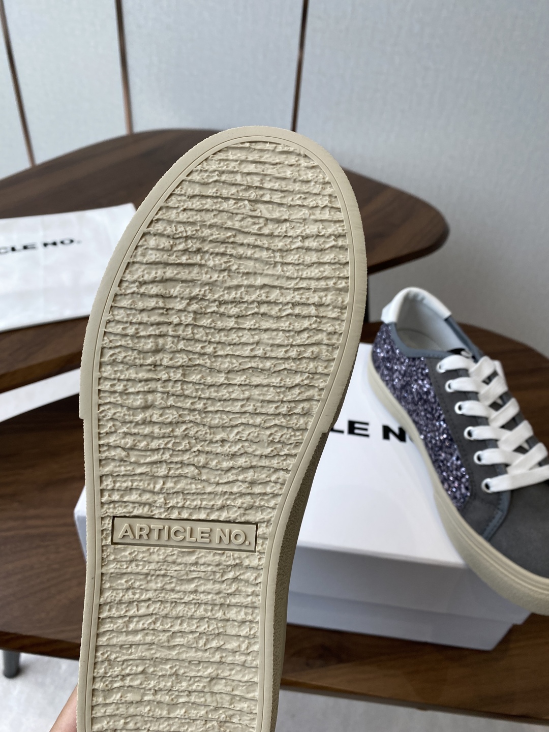 Women's Glitter Sneakers Lace-up Casual Shoes Round Toe Thick Sole Fashion shoes 10 cmp i1756880981765 661 0 8