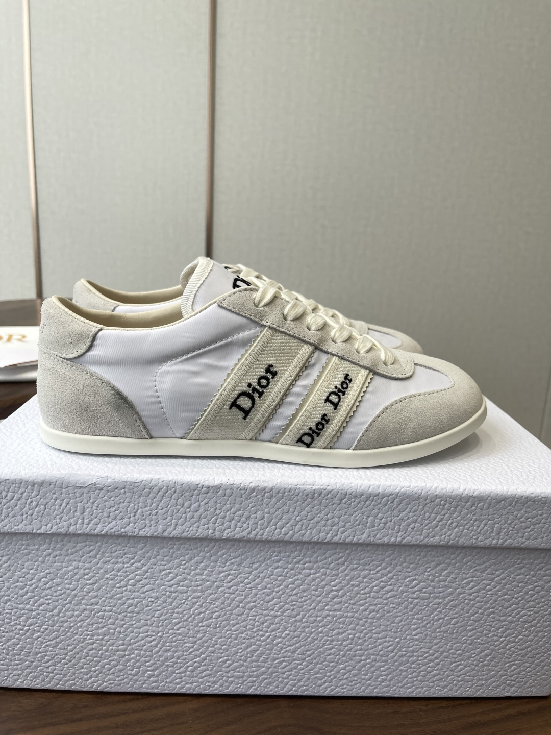 Dior Two-Tone Suede Retro Trainers