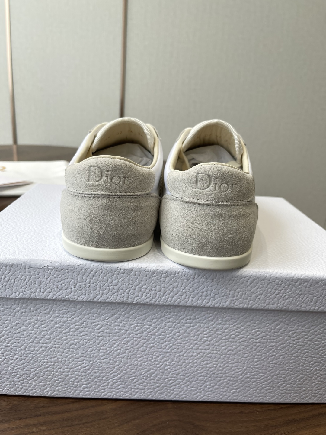 Dior Two-Tone Suede Retro Trainers
