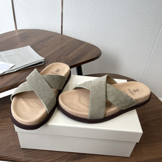 Brunello Cucinelli BC 情侣款26ss新款系列 博肯拖鞋此款凉拖鞋鞋型堪称经典,永不 Brunello Cucinelli BC 情侣款26ss新款系列 博肯拖鞋此款凉拖鞋鞋型堪称经典,永不