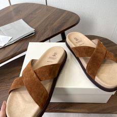 Brunello Cucinelli BC 情侣款26ss新款系列 博肯拖鞋此款凉拖鞋鞋型堪称经典,永不 Brunello Cucinelli BC 情侣款26ss新款系列 博肯拖鞋此款凉拖鞋鞋型堪称经典,永不