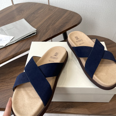 Brunello Cucinelli BC 情侣款26ss新款系列 博肯拖鞋此款凉拖鞋鞋型堪称经典,永不 Brunello Cucinelli BC 情侣款26ss新款系列 博肯拖鞋此款凉拖鞋鞋型堪称经典,永不
