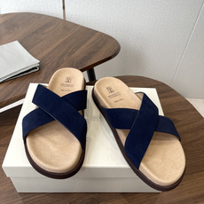 Brunello Cucinelli BC 情侣款26ss新款系列 博肯拖鞋此款凉拖鞋鞋型堪称经典,永不 Brunello Cucinelli BC 情侣款26ss新款系列 博肯拖鞋此款凉拖鞋鞋型堪称经典,永不