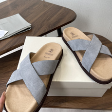 Brunello Cucinelli BC 情侣款26ss新款系列 博肯拖鞋此款凉拖鞋鞋型堪称经典,永不 Brunello Cucinelli BC 情侣款26ss新款系列 博肯拖鞋此款凉拖鞋鞋型堪称经典,永不