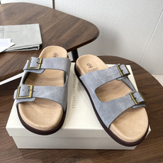Brunello Cucinelli BC 情侣款26ss新款系列 博肯拖鞋此款凉拖鞋鞋型堪称经典,永不 Brunello Cucinelli BC 情侣款26ss新款系列 博肯拖鞋此款凉拖鞋鞋型堪称经典,永不