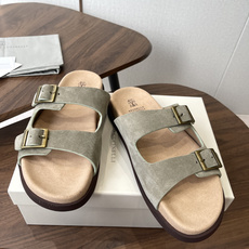Brunello Cucinelli BC 情侣款26ss新款系列 博肯拖鞋此款凉拖鞋鞋型堪称经典,永不 Brunello Cucinelli BC 情侣款26ss新款系列 博肯拖鞋此款凉拖鞋鞋型堪称经典,永不