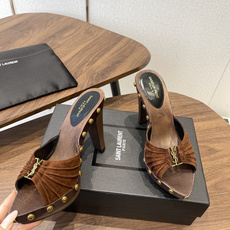 Saint Laurent / 圣罗兰LeeYSL 2026新款木🪵跟凉鞋 —————————————美 Saint Laurent / 圣罗兰LeeYSL 2026新款木🪵跟凉鞋 —————————————美