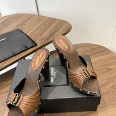 Saint Laurent / 圣罗兰LeeYSL 2026新款木🪵跟凉鞋 —————————————美 Saint Laurent / 圣罗兰LeeYSL 2026新款木🪵跟凉鞋 —————————————美