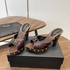 Saint Laurent / 圣罗兰LeeYSL 2026新款木🪵跟凉鞋 —————————————美 Saint Laurent / 圣罗兰LeeYSL 2026新款木🪵跟凉鞋 —————————————美