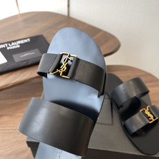 莞产Saint Laurent圣罗兰、平板凉鞋 拖鞋 26ss 早春最新款、YSL、Logo字母扣装饰经 莞产Saint Laurent圣罗兰、平板凉鞋 拖鞋 26ss 早春最新款、YSL、Logo字母扣装饰经
