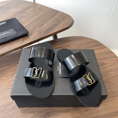 莞产Saint Laurent圣罗兰、平板凉鞋 拖鞋 26ss 早春最新款、YSL、Logo字母扣装饰经 莞产Saint Laurent圣罗兰、平板凉鞋 拖鞋 26ss 早春最新款、YSL、Logo字母扣装饰经
