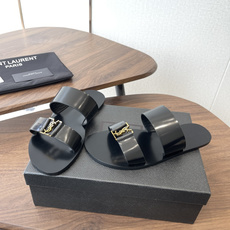 莞产Saint Laurent圣罗兰、平板凉鞋 拖鞋 26ss 早春最新款、YSL、Logo字母扣装饰经 莞产Saint Laurent圣罗兰、平板凉鞋 拖鞋 26ss 早春最新款、YSL、Logo字母扣装饰经
