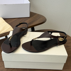 Saint Laurent26ss夏季新款标志性YSL扣饰夹脚凉鞋SAINT LAURENT的标志性YS Saint Laurent26ss夏季新款标志性YSL扣饰夹脚凉鞋SAINT LAURENT的标志性YS
