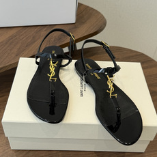 Saint Laurent26ss夏季新款标志性YSL扣饰夹脚凉鞋SAINT LAURENT的标志性YS Saint Laurent26ss夏季新款标志性YSL扣饰夹脚凉鞋SAINT LAURENT的标志性YS