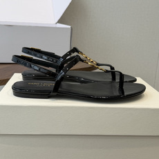 Saint Laurent26ss夏季新款标志性YSL扣饰夹脚凉鞋SAINT LAURENT的标志性YS Saint Laurent26ss夏季新款标志性YSL扣饰夹脚凉鞋SAINT LAURENT的标志性YS