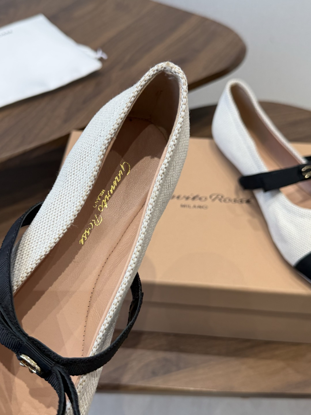 Gianvito Rossi｜吉安维托·罗西26ss春夏新品 GR复古浅口平底芭蕾玛丽珍火爆上新！这鞋绝