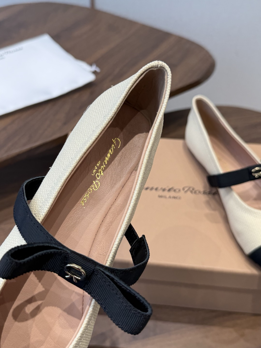 Gianvito Rossi｜吉安维托·罗西26ss春夏新品 GR复古浅口平底芭蕾玛丽珍火爆上新！这鞋绝
