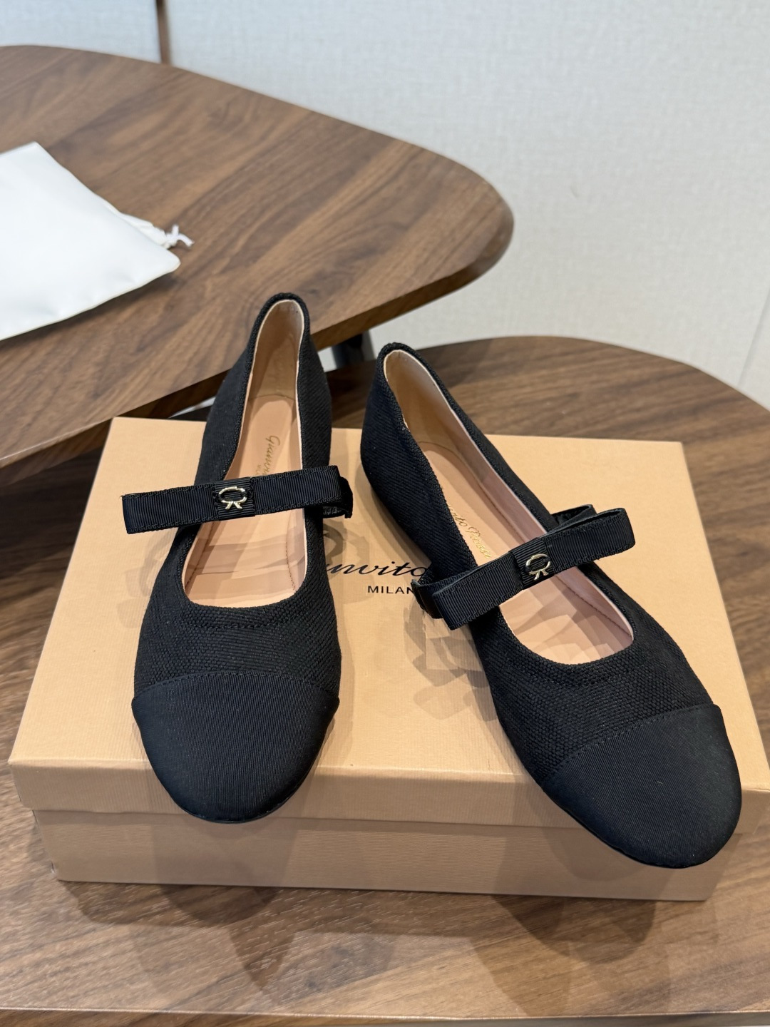 Gianvito Rossi｜吉安维托·罗西26ss春夏新品 GR复古浅口平底芭蕾玛丽珍火爆上新！这鞋绝