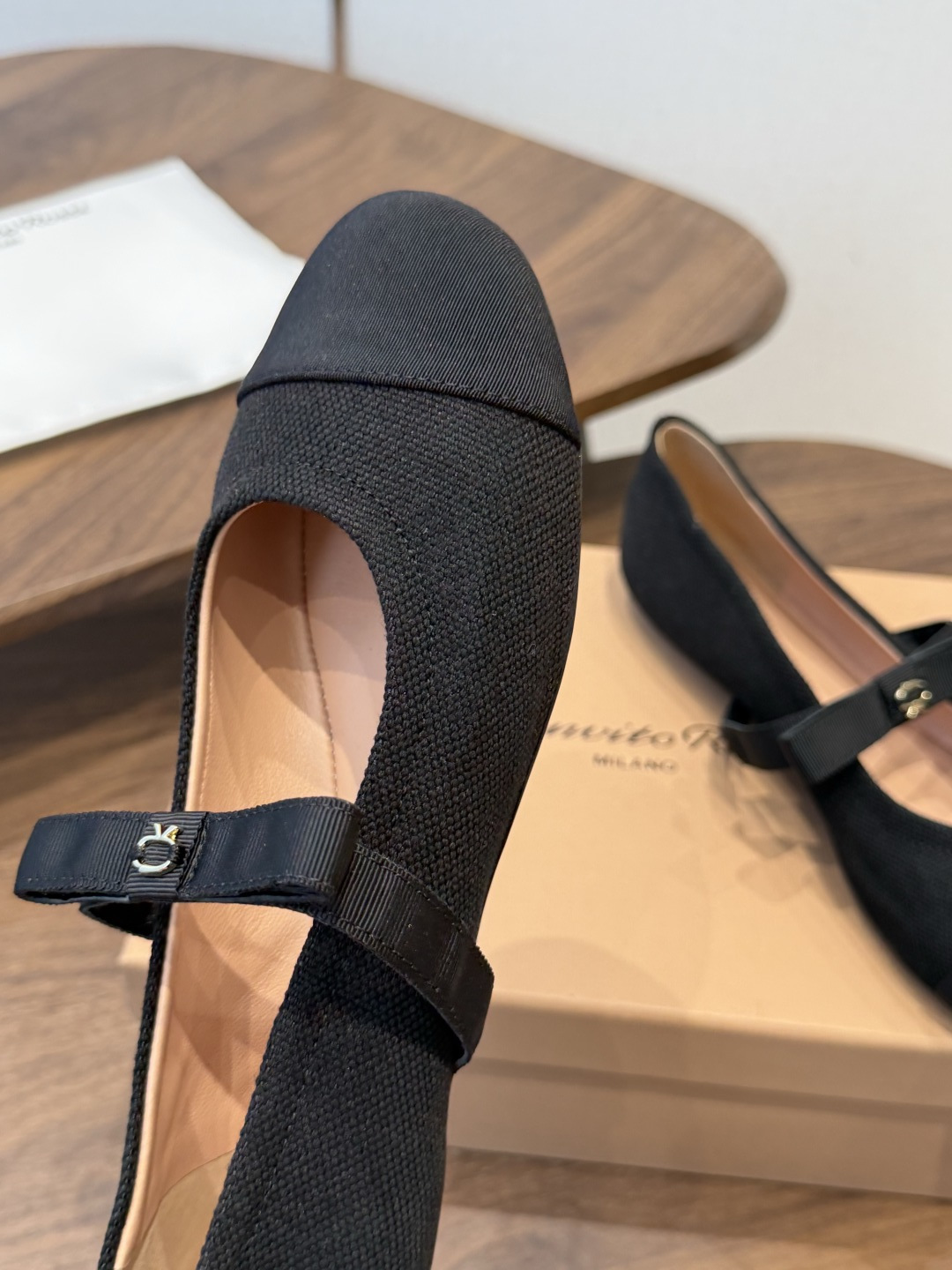 Gianvito Rossi｜吉安维托·罗西26ss春夏新品 GR复古浅口平底芭蕾玛丽珍火爆上新！这鞋绝