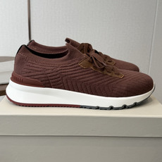 Brunello Cucinelli26ss 飞织休闲运动鞋BC新款新品条纹麂皮单鞋:羊皮垫.运动鞋鞋面 Brunello Cucinelli26ss 飞织休闲运动鞋BC新款新品条纹麂皮单鞋:羊皮垫.运动鞋鞋面