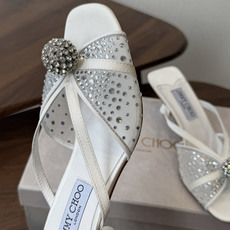 Jimmy Choo 26ss 春夏 系列JC新款 高跟拖鞋 凉鞋模糊鞋履与珠宝配饰之间的界线 鲜明 J Jimmy Choo 26ss 春夏 系列JC新款 高跟拖鞋 凉鞋模糊鞋履与珠宝配饰之间的界线 鲜明 J