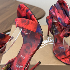 Christian Louboutin 春夏新款时装走秀芭蕾蝴蝶结高跟单鞋 CL红底永远的YYDS 𝐶ℎ Christian Louboutin 春夏新款时装走秀芭蕾蝴蝶结高跟单鞋 CL红底永远的YYDS 𝐶ℎ
