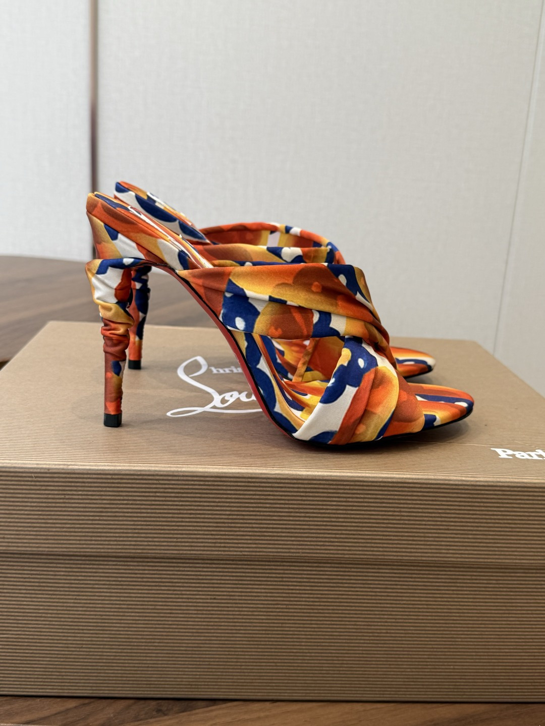 Christian Louboutin 春夏新款时装走秀高跟凉鞋CL红底永远的YYDS 𝐶ℎ𝑟𝑖𝑠𝑡𝑖𝑎
