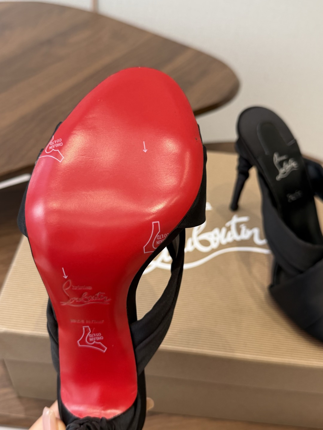 Christian Louboutin 春夏新款时装走秀高跟凉鞋CL红底永远的YYDS 𝐶ℎ𝑟𝑖𝑠𝑡𝑖𝑎